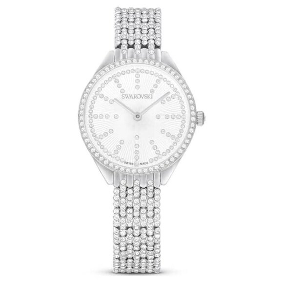FX03359B NWT Swarovski Fashion Ladies Quartz Steel Authentic Watch - Picture 1 of 3